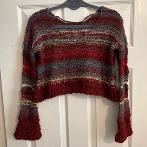 Free people cropped sweater